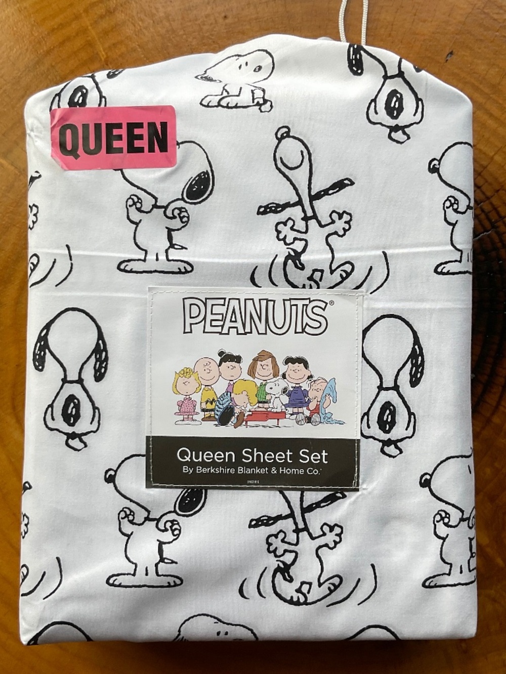 Peanuts Snoopy Queen Size Sheet Set by Berkshire Blanket & Home NWT
